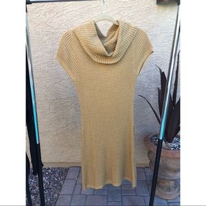Cowl Neck Sweater Dress